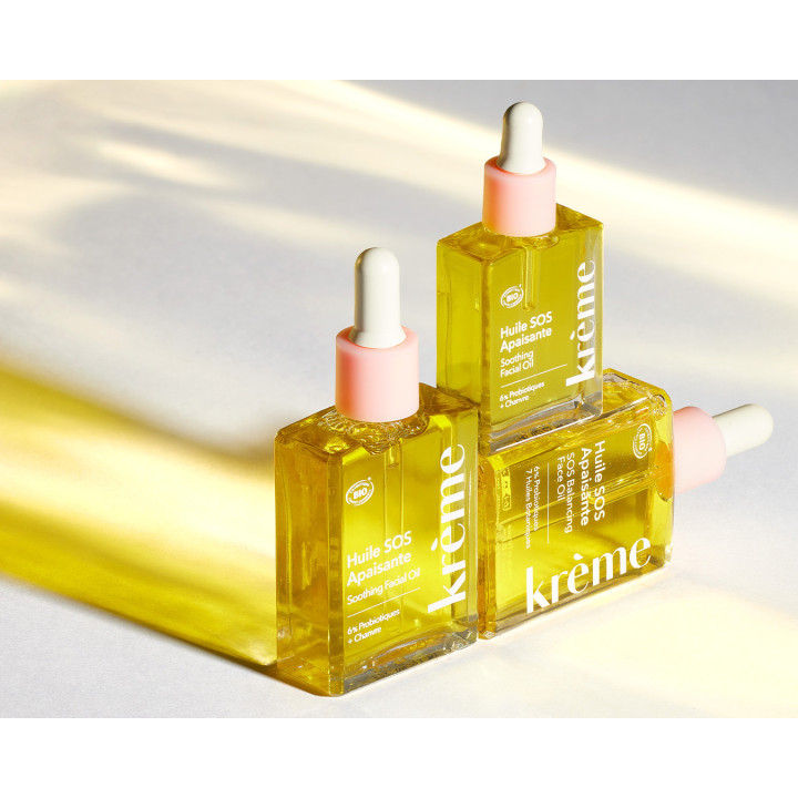 Huile SOS Apaisante Bio 30ml – Krème – IllicoPharma