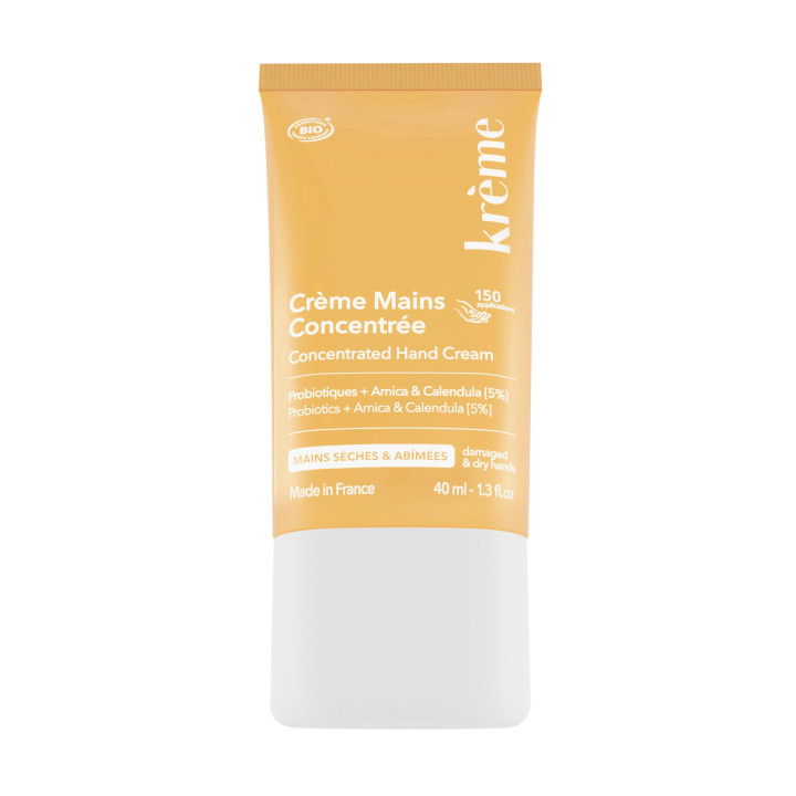 Crème Mains Concentrée Bio 40ml – Krème – IllicoPharma