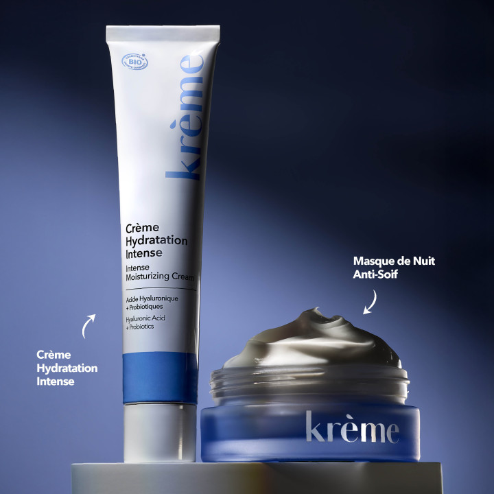 Masque de Nuit Anti-Soif Bio 50ml – Krème – IllicoPharma