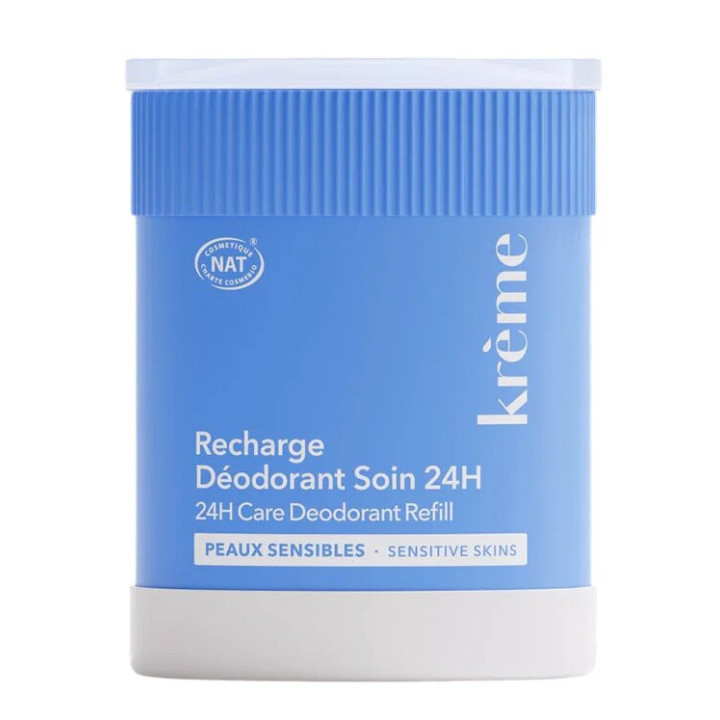 Recharge Déodorant Soin 24h Bio 50g – Krème – IllicoPharma