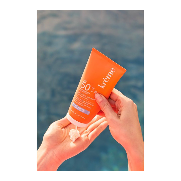 Lait Solaire Hydratant SPF50 Bio 175ml – Krème – IllicoPharma