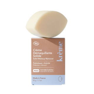 Crème Démaquillante Solide Bio 50g – Krème – IllicoPharma