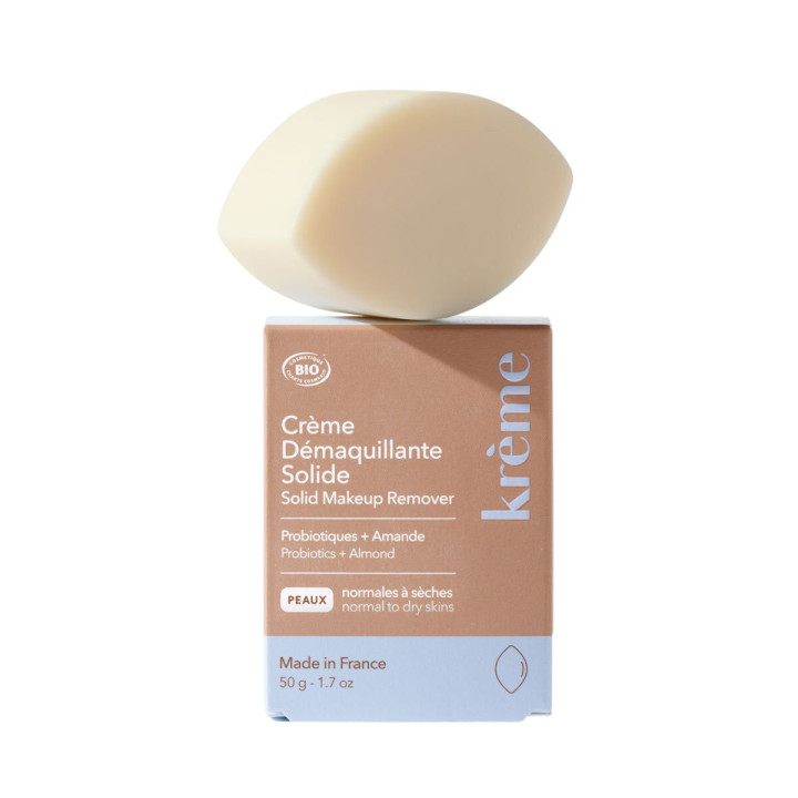 Crème Démaquillante Solide Bio 50g – Krème – IllicoPharma