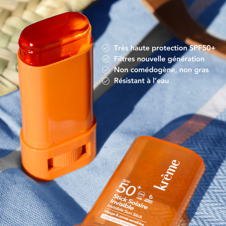 Stick Solaire Invisible SPF50+ 19g Krème – Krème – IllicoPharma