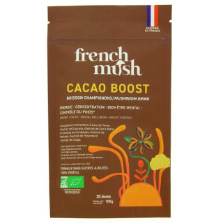Cacao Boost Boisson Champignons x20 doses - French Mush - IllicoPharma