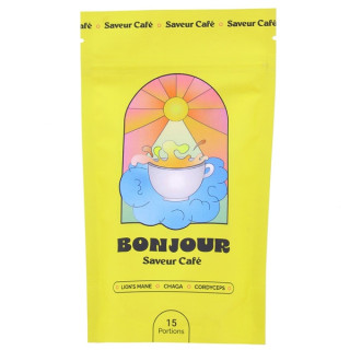 Bonjour Boisson Adaptogène Saveur Café - 15 portions - IllicoPharma