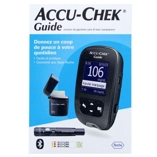 Accu-Chek Guide Lecteur de Glycémie Kit - Diabète - IllicoPharma