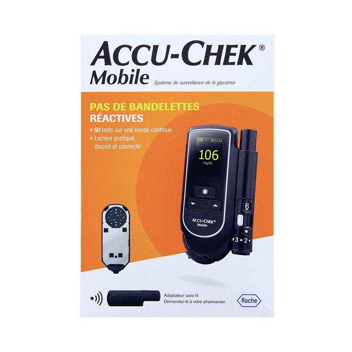 Accu-Chek Mobile Lecteur de Glycémie tout-en-un - Diabète - IllicoPharma