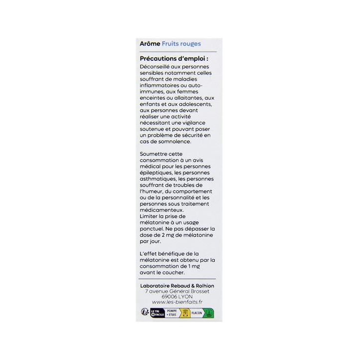 Spray Sublingual Sommeil 15ml – Les Bienfaits – IllicoPharma