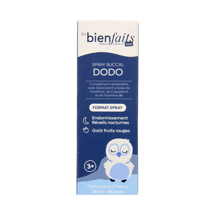 Spray Sublingual Kids Dodo 20ml – Les Bienfaits – IllicoPharma