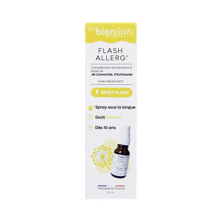 Spray Sublingual Flash Allerg' 20ml – Les Bienfaits – IllicoPharma