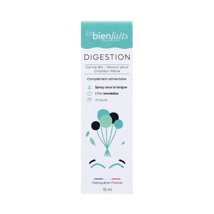 Spray Sublingual Digestion 15ml – Les Bienfaits – IllicoPharma