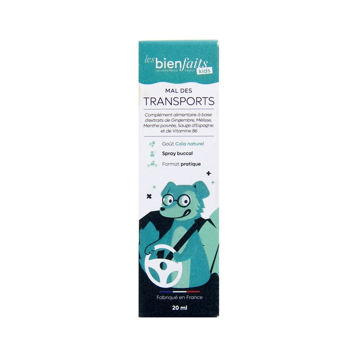 Spray Sublingual Kids Mal Transports 20ml – Les Bienfaits – IllicoPharma