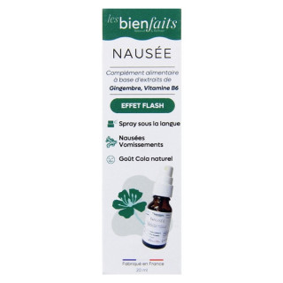 Spray Sublingual Nausée 20ml – Les Bienfaits – IllicoPharma