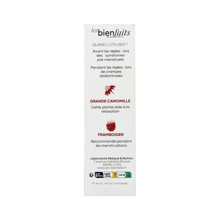 Spray Sublingual Règles Douloureuses 20ml – Les Bienfaits – IllicoPharma