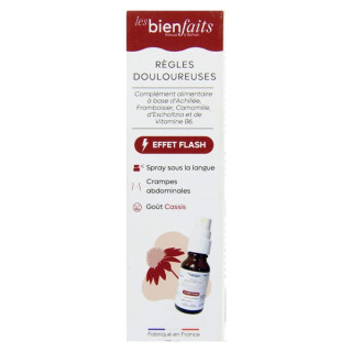 Spray Sublingual Règles Douloureuses 20ml – Les Bienfaits – IllicoPharma