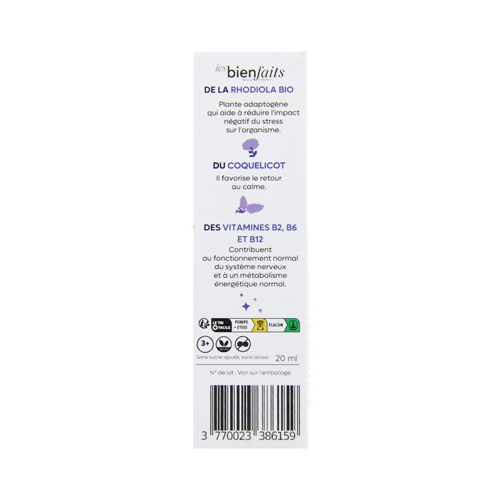 Spray Sublingual Kids Zen 20ml – Les Bienfaits – IllicoPharma