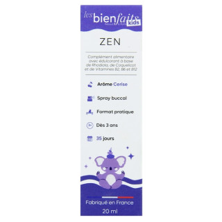 Spray Sublingual Kids Zen 20ml – Les Bienfaits – IllicoPharma