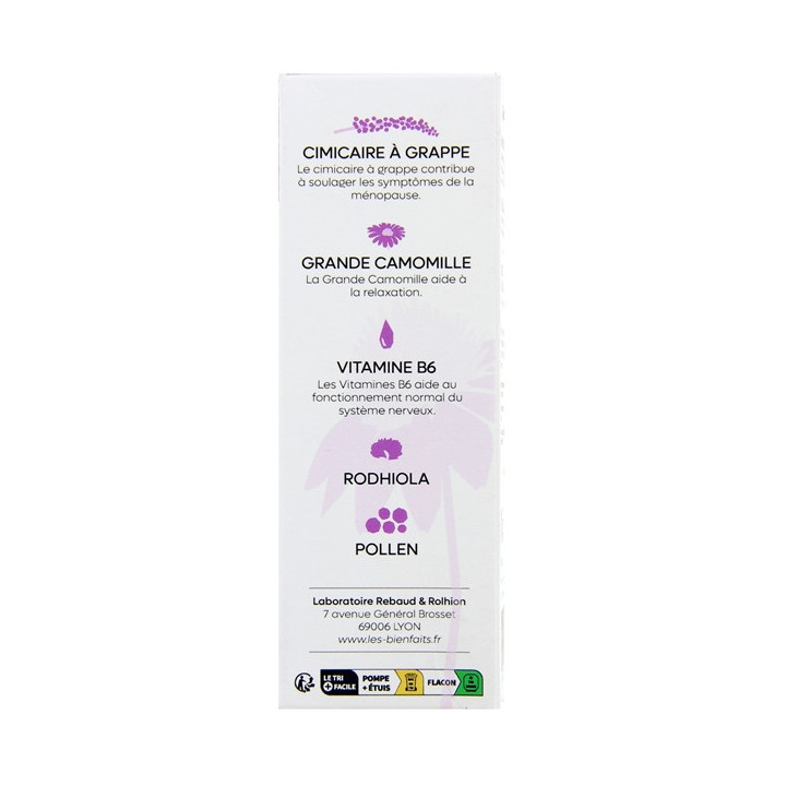 Spray Sublingual Ménopause 20ml – Les Bienfaits – IllicoPharma