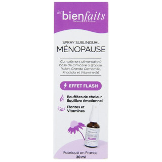 Spray Sublingual Ménopause 20ml – Les Bienfaits – IllicoPharma