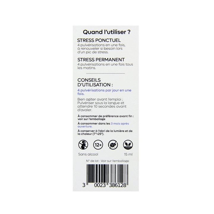 Spray Sublingual Stress 15ml – Les Bienfaits – IllicoPharma