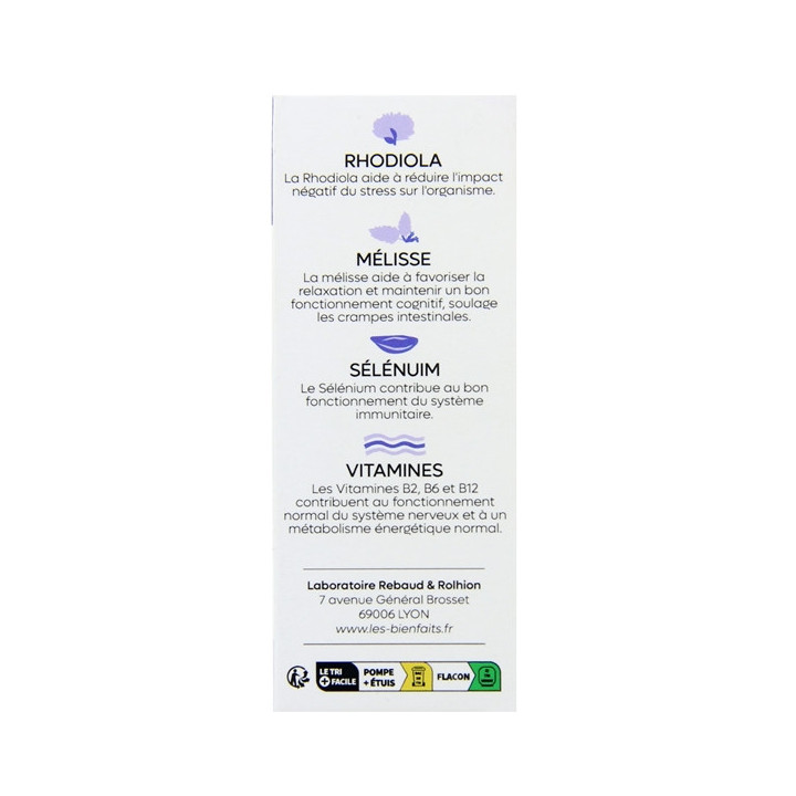Spray Sublingual Stress 15ml – Les Bienfaits – IllicoPharma