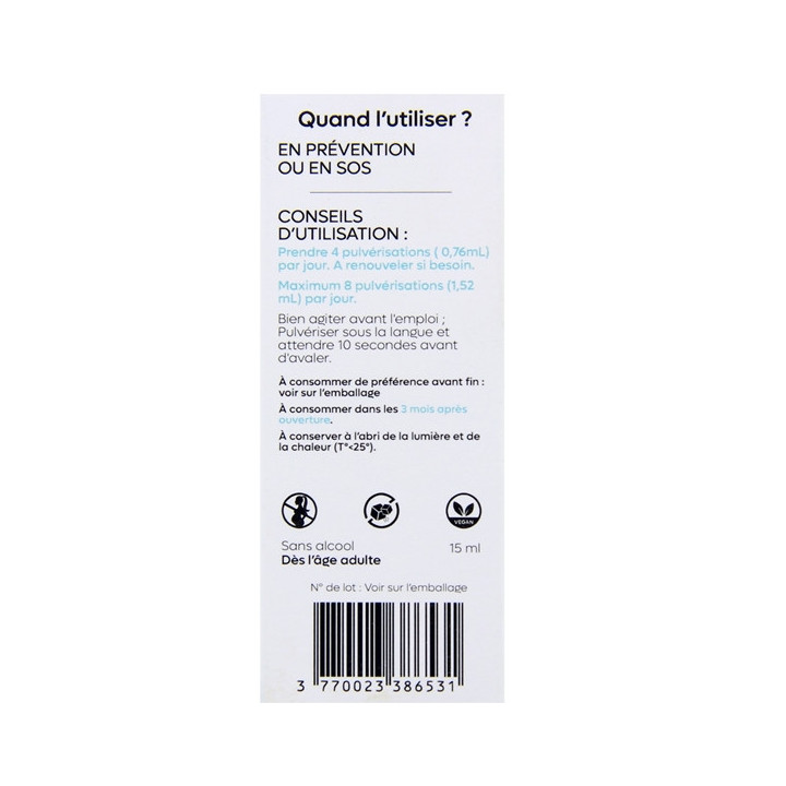 Spray Sublingual Mig'Flash 15ml – Les Bienfaits – IllicoPharma