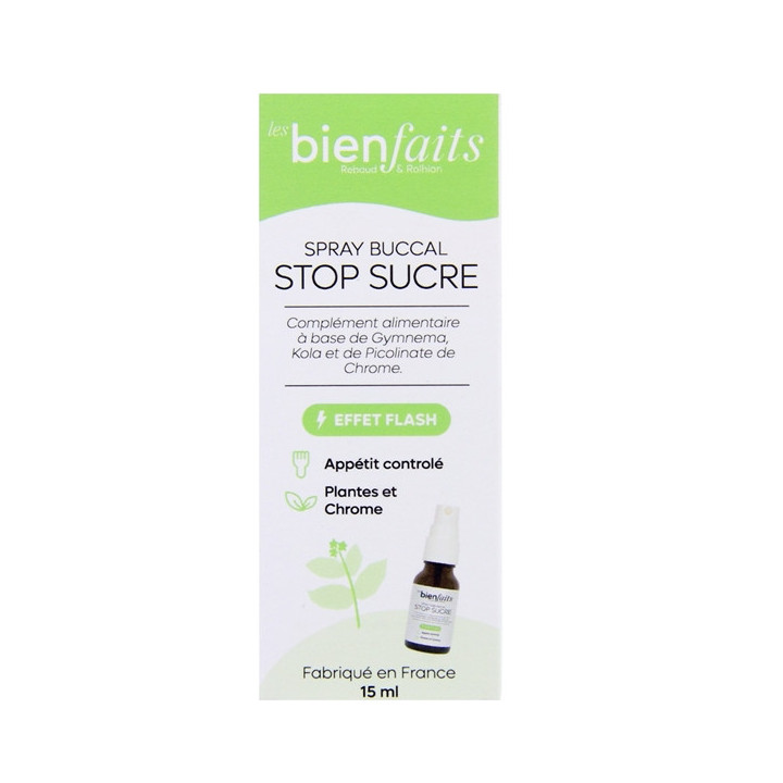 Spray Sublingual Stop Sucre 15ml – Les Bienfaits – IllicoPharma