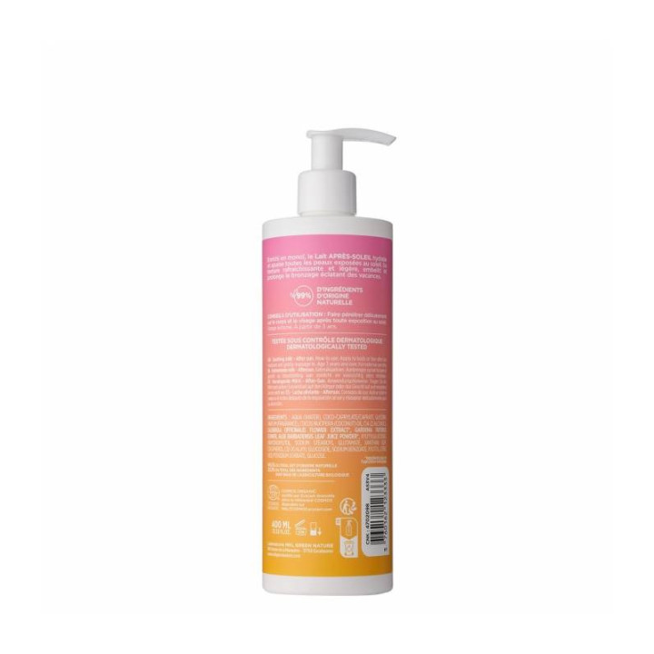 Mohea Lait Après-Soleil Apaisant Bio 400ml – MKL – IllicoPharma