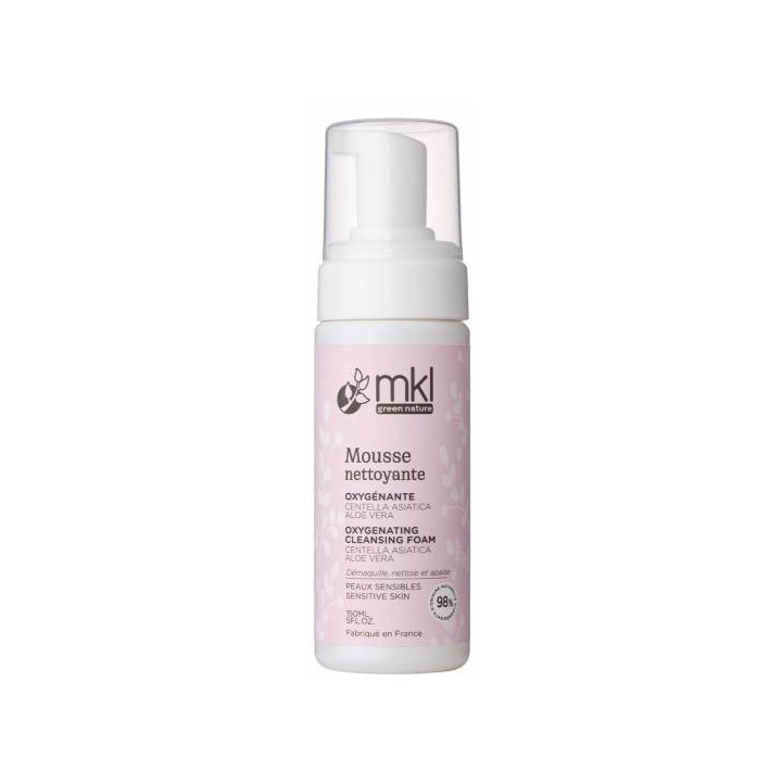 Mousse Nettoyante Oxygénante 150ml – MKL – IllicoPharma