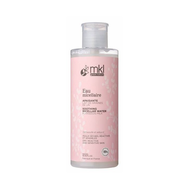 Eau Micellaire Apaisante 500ml – MKL – IllicoPharma