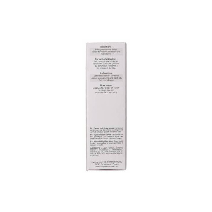 Sérum Hyaluronique Hydratant & Anti-Âge 30ml – MKL – IllicoPharma