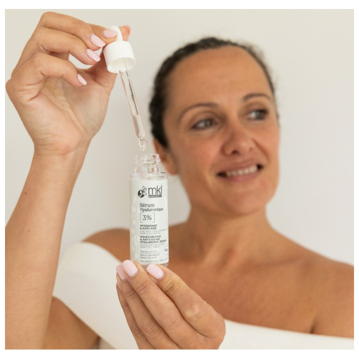 Sérum Hyaluronique Hydratant & Anti-Âge 30ml – MKL – IllicoPharma