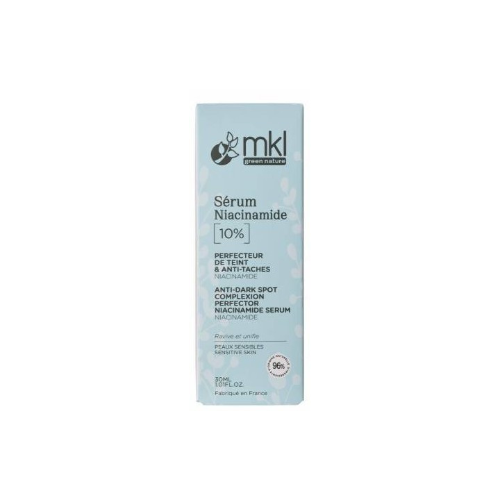 Sérum Niacinamide Perfecteur de Teint & Anti-Tâches 30ml – MKL – IllicoPharma