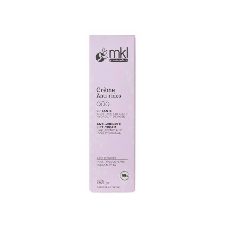 Crème Anti-Rides Liftante 40ml – MKL – IllicoPharma