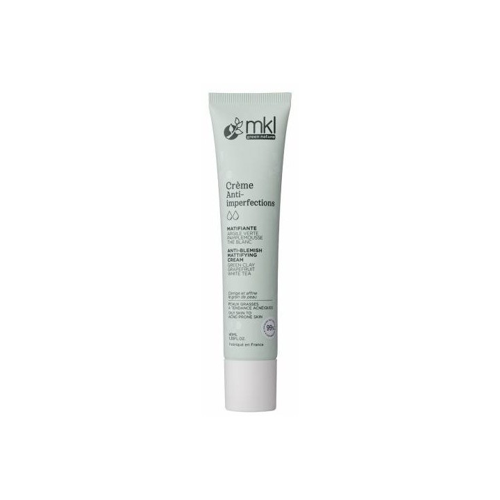Crème Anti-Imperfections Matifiante 40ml – MKL – IllicoPharma