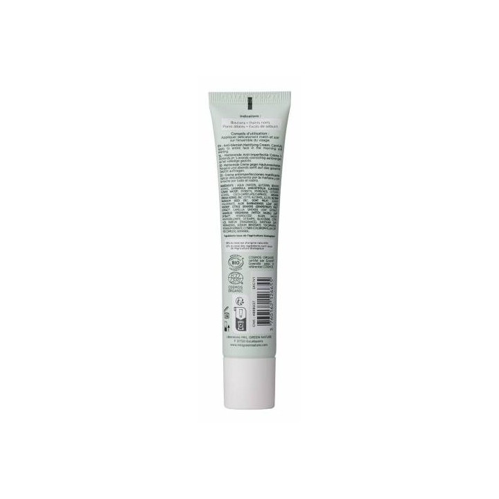 Crème Anti-Imperfections Matifiante 40ml – MKL – IllicoPharma