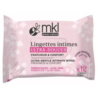 Lingettes Intimes Ultra Douces x12 – MKL – IllicoPharma