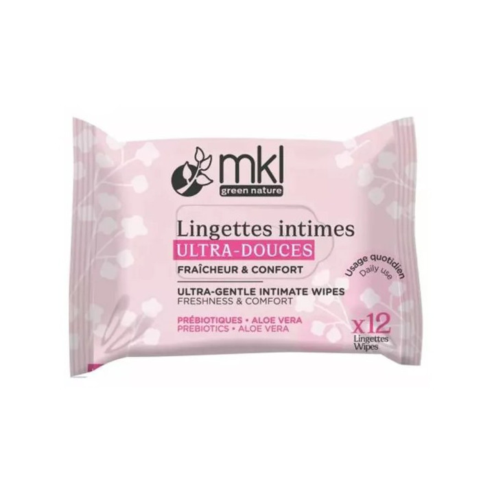 Lingettes Intimes Ultra Douces x12 – MKL – IllicoPharma