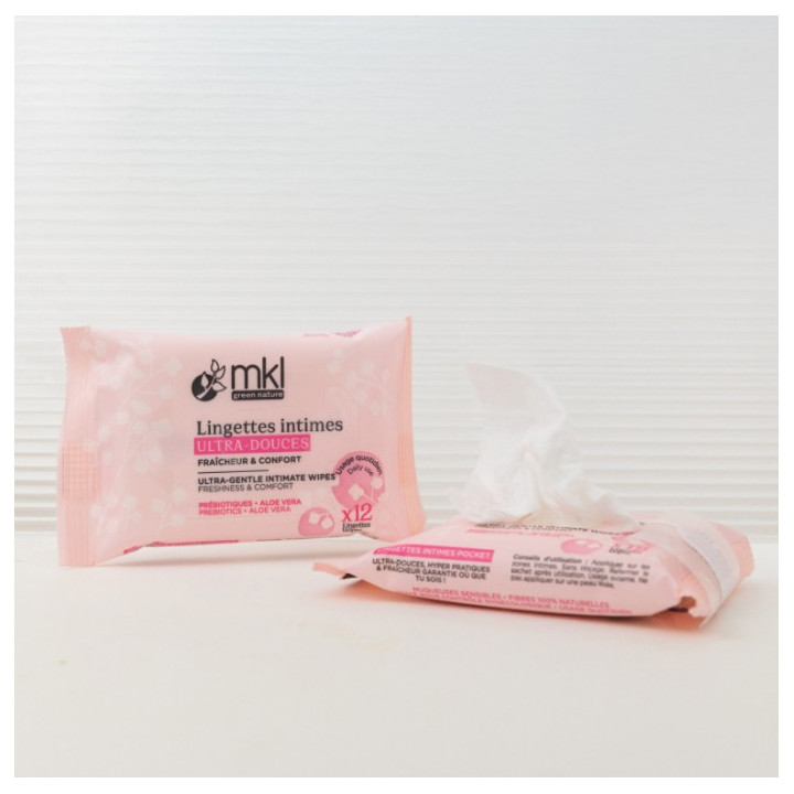 Lingettes Intimes Ultra Douces x12 – MKL – IllicoPharma