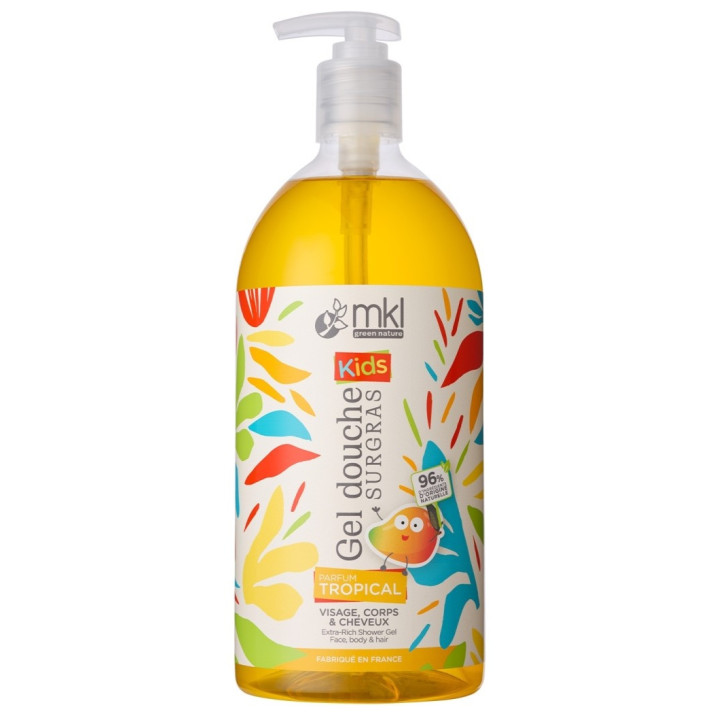 Gel Douche Surgras Kids Tropical 1L – MKL – IllicoPharma