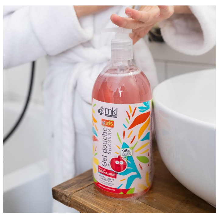 Gel Douche Surgras Kids Grenadine 1L – MKL – IllicoPharma