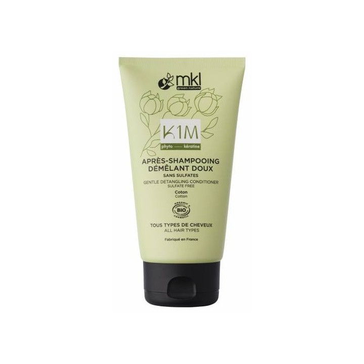 Après-Shampooing Démêlant Doux Bio 150ml – MKL – IllicoPharma