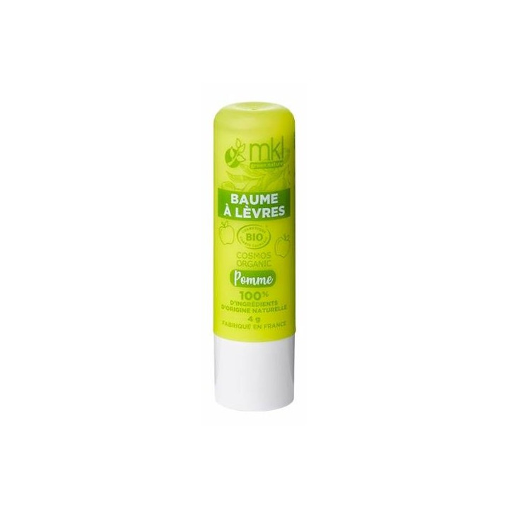 Baume à Lèvres Bio Pomme 4g – MKL – IllicoPharma