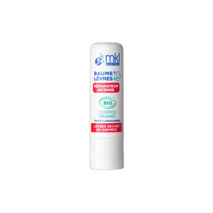 Baume à Lèvres Bio Reparateur Intense 4g – MKL – IllicoPharma