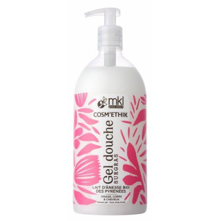 Cosm'Ethik Gel Douche Surgras Lait D'Anesse Bio 1L – MKL – IllicoPharma