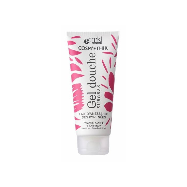 Cosm'Ethik Gel Douche Surgras Lait D'Anesse Bio 200ml – MKL – IllicoPharma