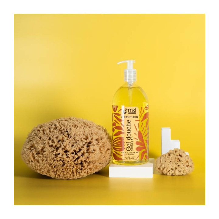Cosm'Ethik Gel Douche Surgras Huile d'Argan Bio 1L – MKL – IllicoPharma