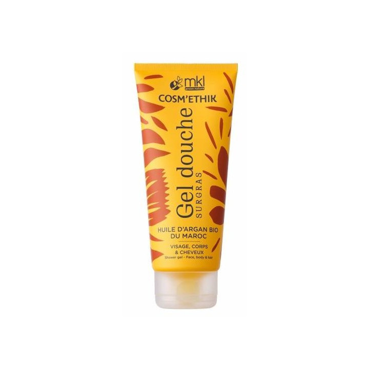 Cosm'Ethik Gel Douche Surgras Huile d'Argan Bio 200 ml – MKL – IllicoPharma