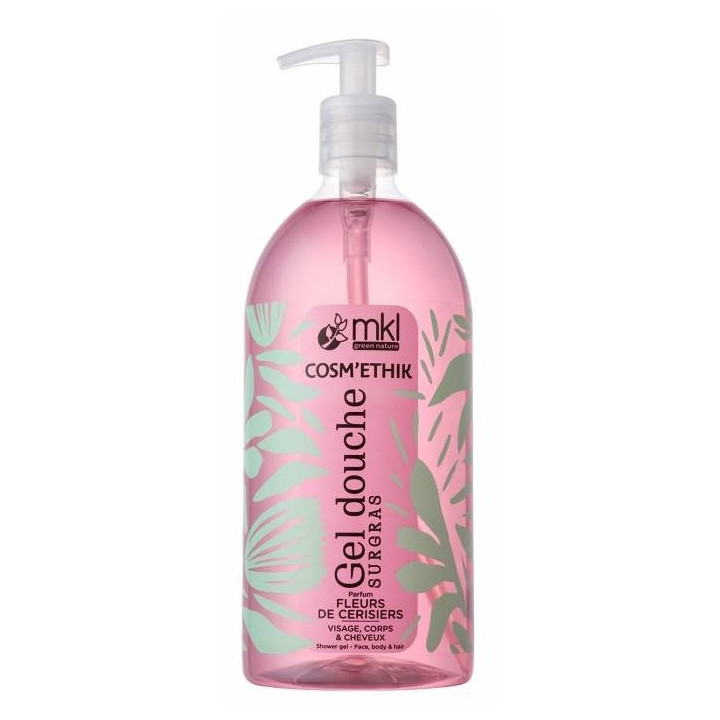 Cosm'Ethik Gel Douche Surgras Fleurs de Cerisiers 1L – MKL – IllicoPharma